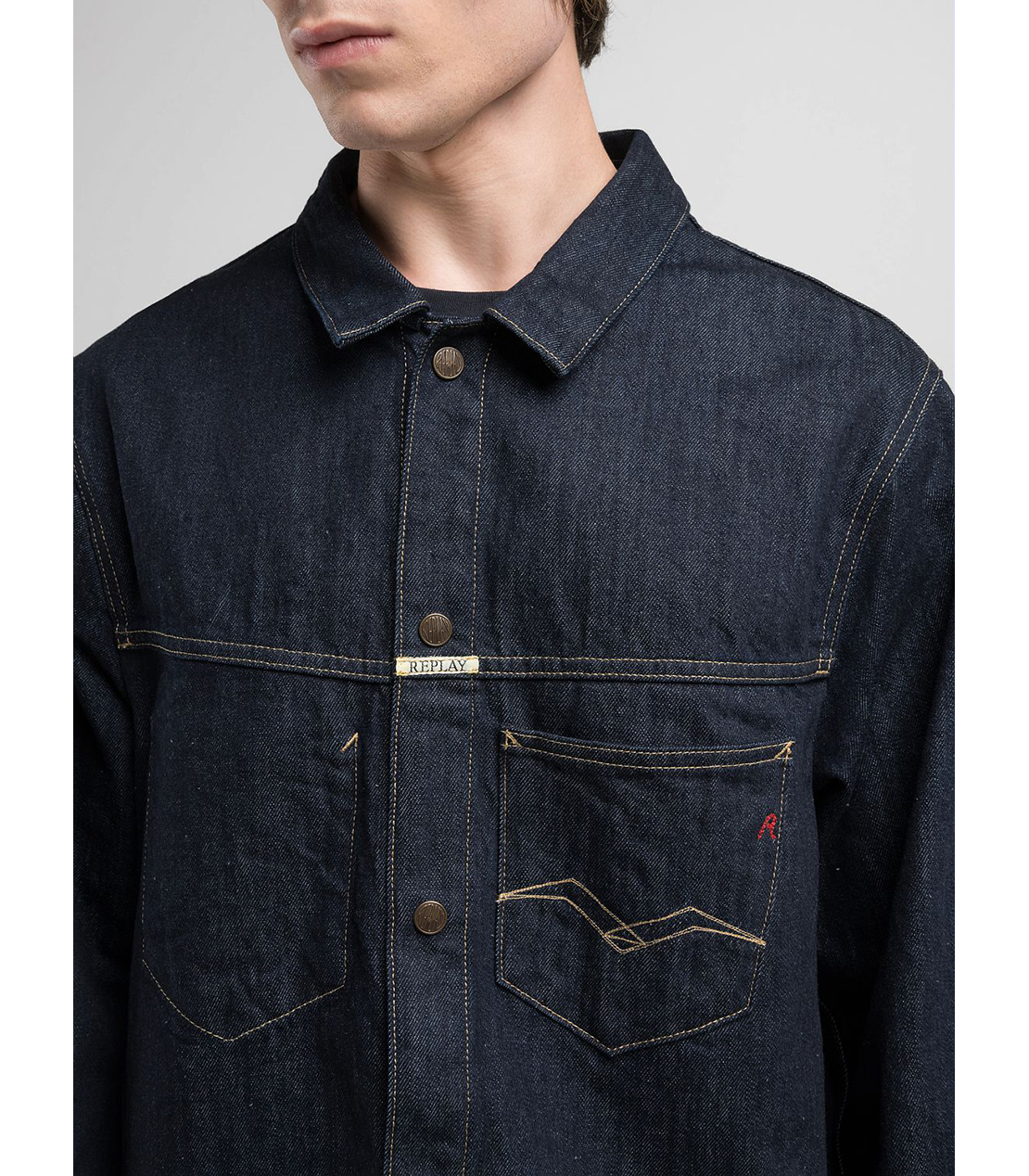 9Z1 ECO PLUS ダークデニムジャケット 詳細画像 ダークブルー 5